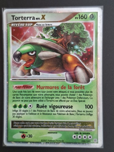 Carte pokémon torterra - carte,