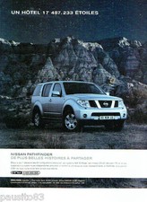 PUBLICITE ADVERTISING 096  2005  le Nissan 4x4  Pathfinder