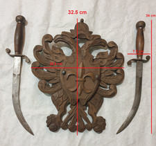 Ancien blason mural médiéval