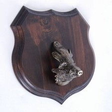 1X Écu Sanglier Trophée Écu AF 19Cm Avec Tête De Sanglier