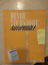 REVUE TECHNIQUE PANHARD DYNA Z