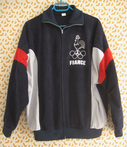 Veste equipe france - veste, 80's