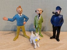 ESSO - 4 Figurines TINTIN, HADDOCK, TOURNESOL et MILOU - BELVISION 73
