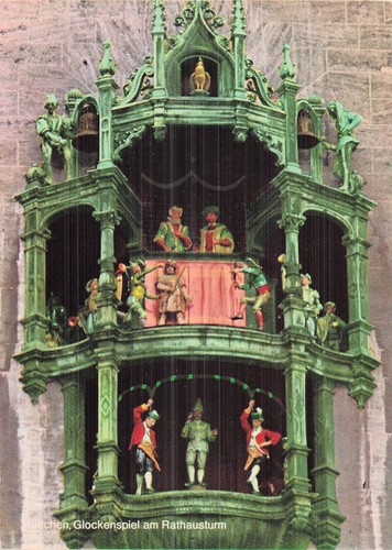 Allemagne munich glockenspiel - munich,