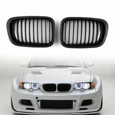 2GRILLE CALANDRE NOR Pour BMW