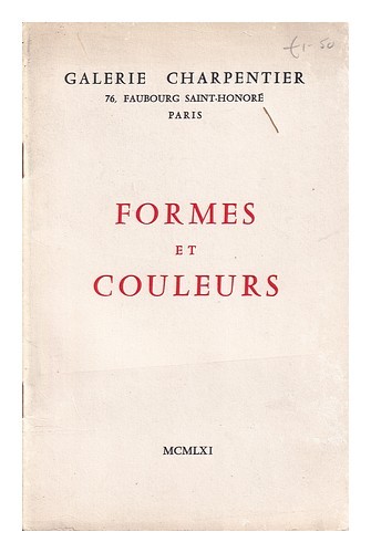 Galerie charpentier catalogue - galerie,