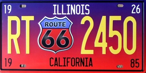 Plaque voiture americaine - plaque, americaine-