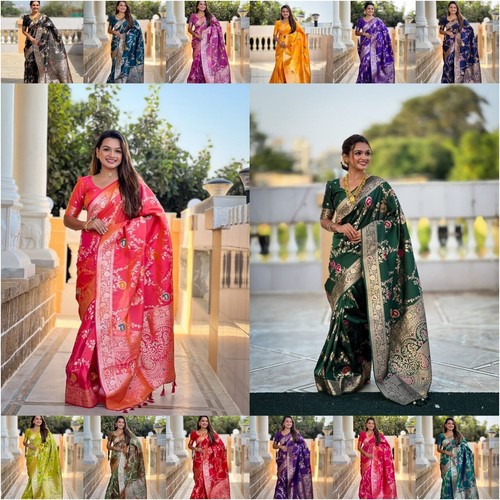 Sari traditionnel indien - sari, en