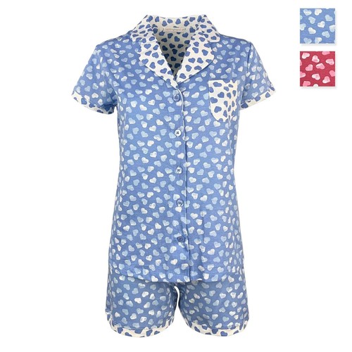 Pyjama court femme printanier - court,