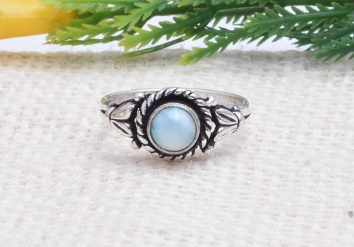 Bague artisanale argent - en,