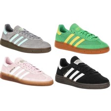 Adidas Handball Spezial Semelle Extérieure Daim Jeunes Filles Baskets Rose Blanc