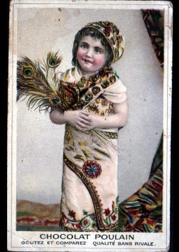 Image chromo chocolat - chocolat, poulain