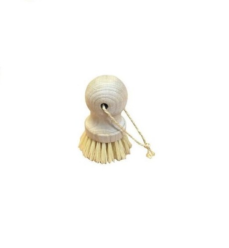 Brosse légumes boule bois - brosse,