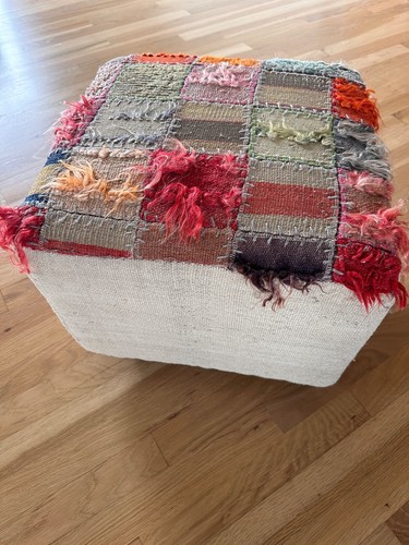 Ottoman pouf square - pouf,