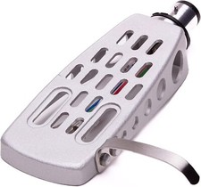 Coque de porte-tête en aluminium pour tourne-disque headshell pointe SME