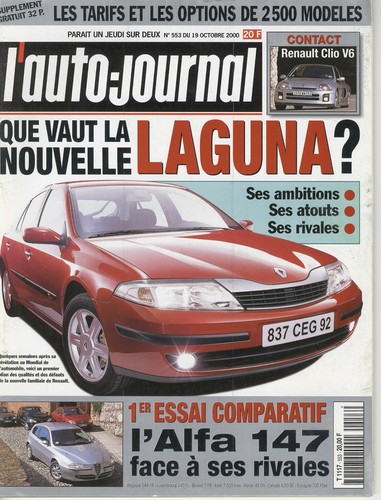 Auto journal 553 - l'auto,