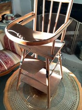 Chaise haute ancienne pour - ancienne,