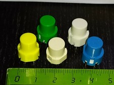 Bouton poussoir rond pour