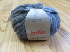 NEUF - Pelote de laine Odisea KATIA - Coloris 136 - Gris