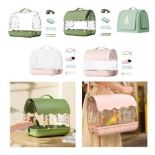 Cage de transport légère pour oiseaux pour perroquets, perruches,