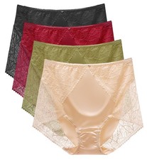 Culotte Satin Taille Haut en