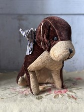 Chien Jouet Fabrication Française 1930 Peluche En Velours Ancien Nounours Ours