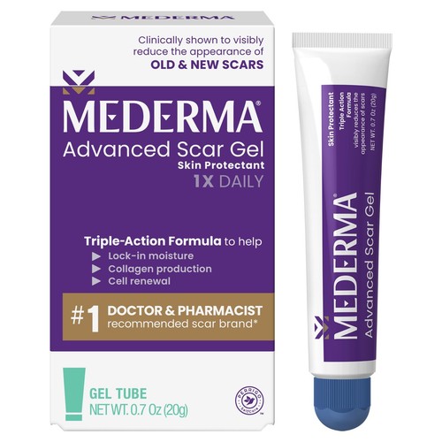 Mederma advanced scar gel skin - mederma,