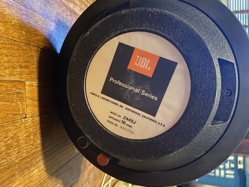Jbl 2445j with - 2445j,