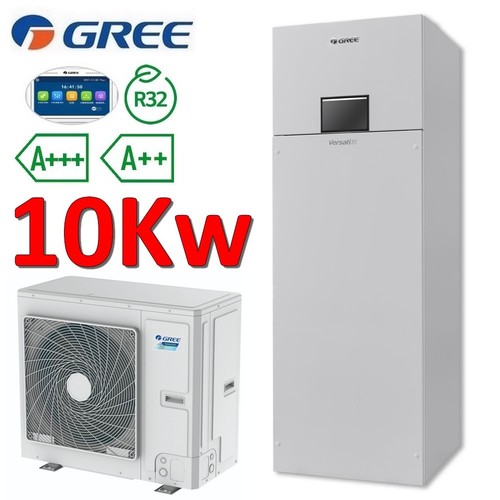 Pompe chaleur air eau - air-eau, gree