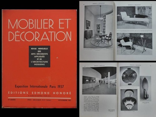 Mobilier decoration 1937 - ,