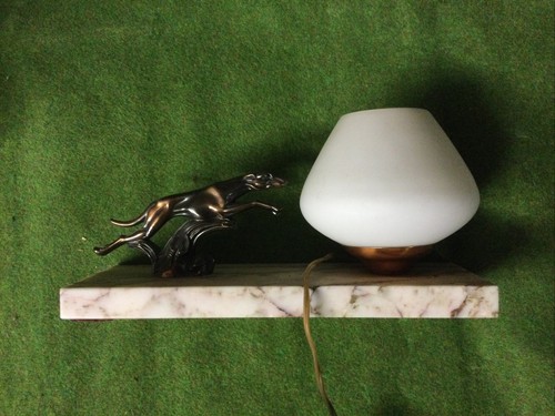 Art deco ancienne lampe - ancienne, de