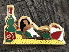 RARE PIN’S PIN’UP FEMME ALCOOL BOISSON GET 27 SEXY ARTHUS BERTRAND