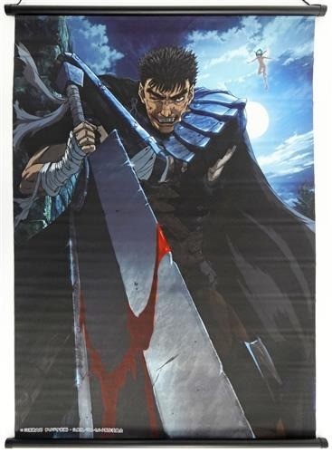 Berserk tapisserie guts - tapisserie, anime