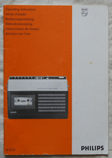 MODE D'EMPLOI * PHILIPS * Automatic Recorder (poste ancien à cassette)