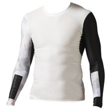 Reebok BK1069 .chalk Jersey M.Longues Rcf Long Manche Compression - T Crossf