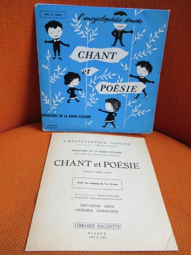 Vinyl enfant chant - enfant,