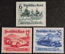 3 TIMBRES DEUTCHES REICH SALON