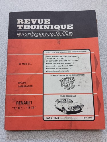 Rta revue technique automobile - revue,