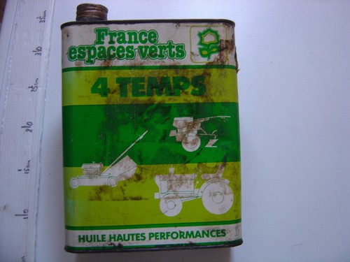 Ancien bidon huile france - ancien, 2l