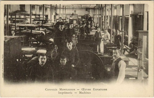 Cpa chapelle montligeon - cpa,