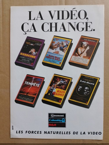 Vhs trade gaumont gcr - vhs,