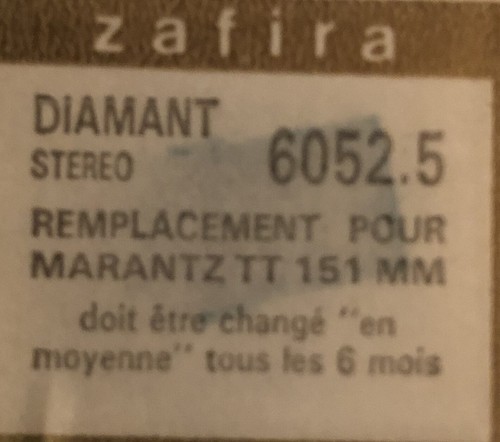 Diamant neuf pour platine