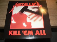 lp 33t  Metallica Kill 'Em All