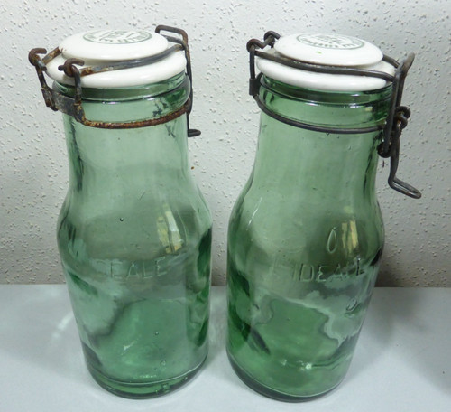 Anciens bocaux conserves - anciens,