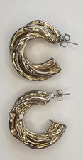 PAIRE DE BOUCLES D'OREILLES