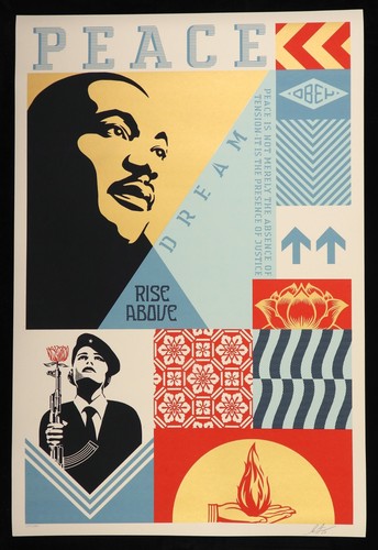 Shepard fairey dreams peace - dreams, of