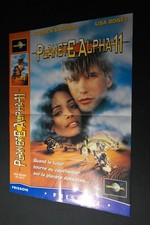 PLANETE ALPHA 11  lisa bonet  baldwin affiche cinema VIDEO rare
