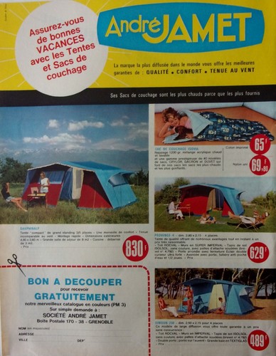 Publicite camping andre - ,