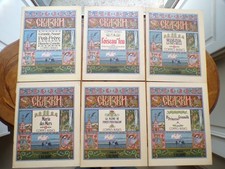 9591  6 Contes Russes Bilibine La Farandole 1978 Moscou Goznak URSS