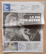 JOURNAL LA VOIX DU NORD du